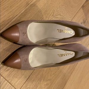 Nude Chanel platform pump size 41.5 worn once